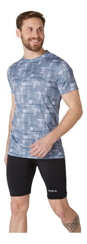 Remera Deportiva Hombre Running Sublimada Yakka