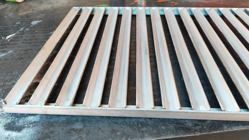 Parrilla Estilo Argentina Fabricada En Angulo 60x40cm