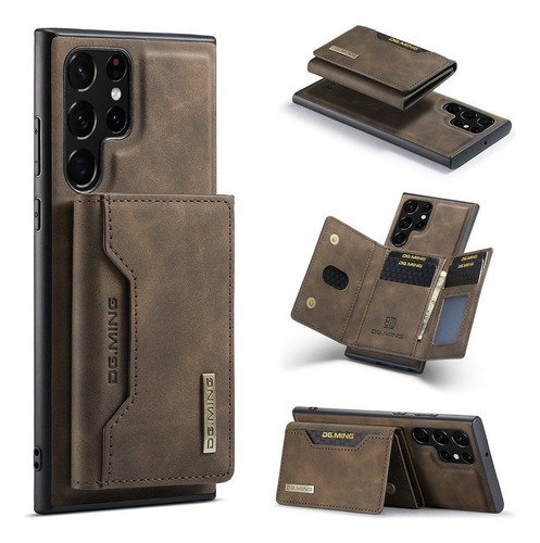 B Funda De Polipiel Tarjeta For Samsung Galaxy S20 S21 S22