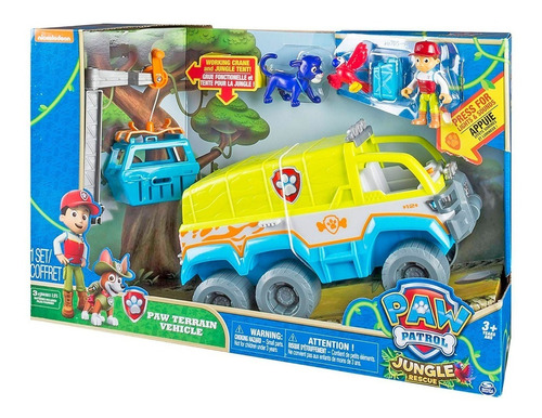 Camion Todoterreno Rescate En La Jungla Paw Patrol - Multico