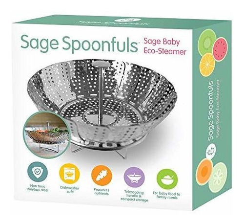 Cesta Vaporera Para Comida De Bebé Sage Spoonfuls