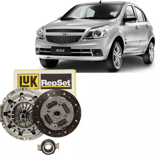 Kit Embreagem Chevrolet Agile 1.4 2010 A 2014 Original Luk 6203236000 