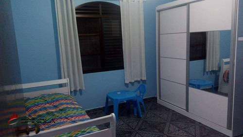 Imagem 10 de 19 de Sobrado Com 3 Dormitórios À Venda, 169 M² Por R$ 450.000,00 - Solemar - Praia Grande/sp - So0057