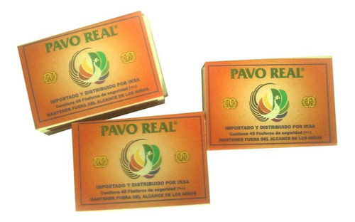 Fosforos Pavo Real 10 Cajas