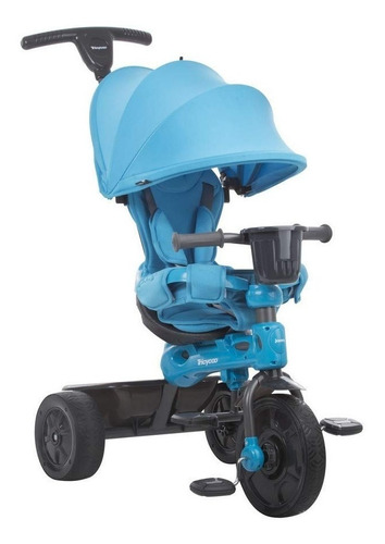 Triciclo Para Ninños Con Toldo Color Azul Marca Joovy