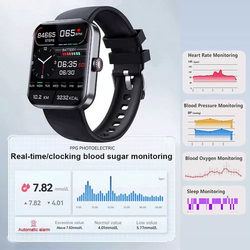 . Reloj Inteligente De Moda Con Monitor Deportivo
