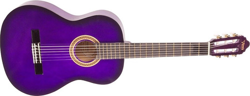 Guitarra Clasica 4/4 Violeta Valencia Vc104pps