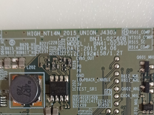 Placa Principal + Acessórios Tv Samsung Un32j4300 Ag (Usado)