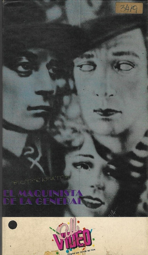 El Maquinista De La General Vhs Buster Keaton Cine Mudo