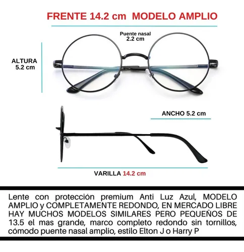 Lentes Antireflejante Computadora Bloqueo Luz Azul Radiaci n