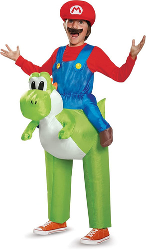 Disguise Costumes - Traje Para Niños Mario Riding Yoshi