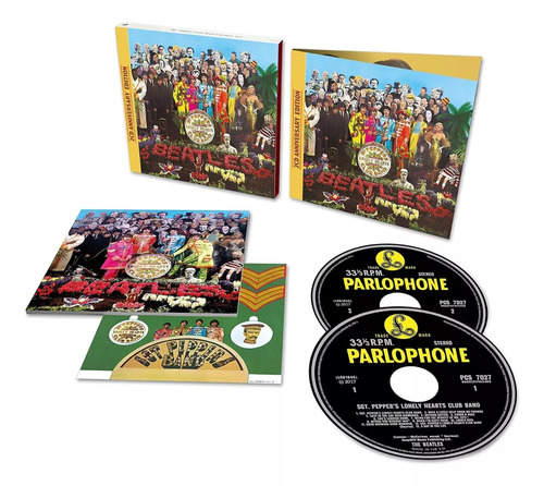 Cd Doble - Beatles Sgt. Pepper's.. - Aniversarios - Importado