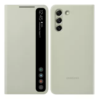 Samsung Case S-view Flip Cover Para Galaxy S21 Fe Verde