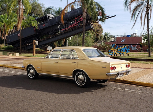 Chevrolet Opala De Luxo 4100 1977 Placa Preta Ar
