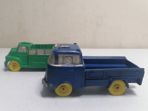 Auburn Rubber Toys Lote 2 Vehículos Delivery Truck Vinil 14c