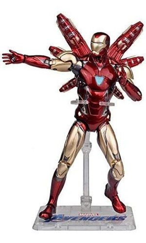 Figura De Acción De Iron Man De Los Vengadores, Mk85 Zl