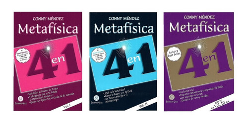 Metafisica 4 En 1 Conny Mendez Oferta Pack 3 Libros