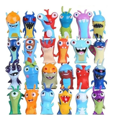 24 Figuras Slugterra Bajoterra Coleccionables 2023