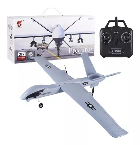 Avião 548 - De Asa Planador Controle Remoto Diy Rc 2.4g