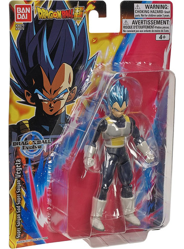 Imagen 7 de 8 de Figura Super Saiyan God Vegeta Dragon Ball Evolve