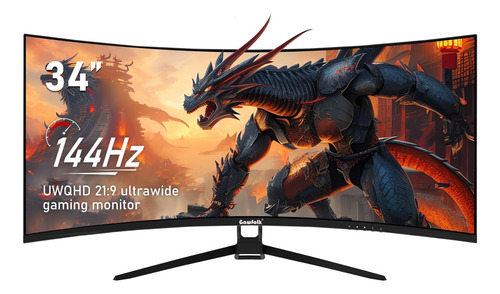 Gawfolk 34 Pulgadas Ultrawide Curred 144hz Gaming Computer M