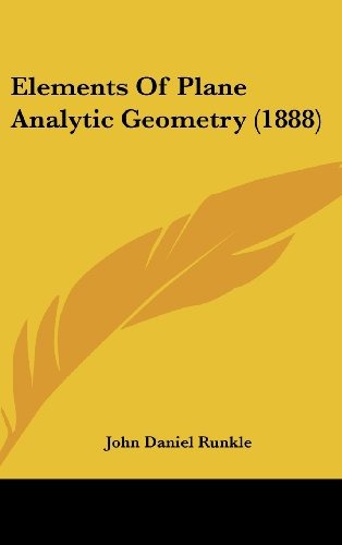 Elements Of Plane Analytic Geometry (1888)