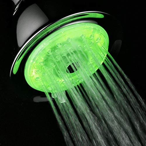 Cabezal De Ducha Led Luminex Powerspa 7 Colores