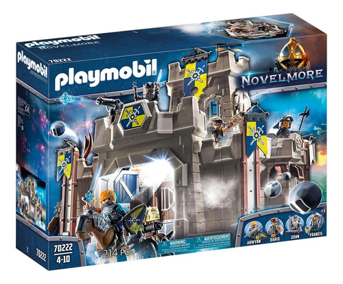 Playmobil Novelmore 70222 Fortaleza Con Lanzapiedras