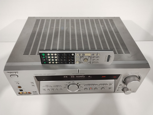 Receiver Sony A/v 5.1 C/ 500w Mod: Str-de885 + Z B Cr Usado Prateado (Usado)