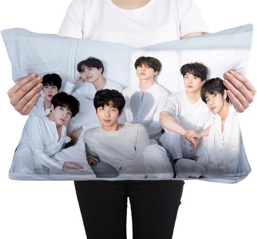 Cojin Almohada Grupo K Pop Bts Integrantes Diseño Unico Arte