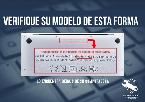 Trackpad Para Macbook Air Retina 13 2020 M1 - A2337 Space Gr
