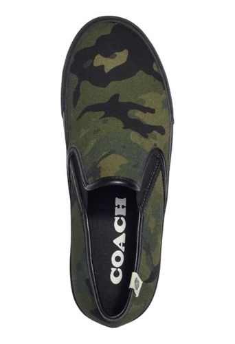 Tenis Coach Canvas Slip On Skate Sneaker Original