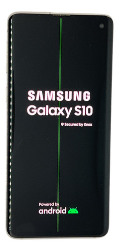 Celular Samsung Galaxy S10 128gb Blanco Dual Sim Desbloqueado (usado-linea En Pantalla) (Usado)