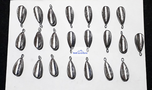 Plomadas Variadas 100grs. Pack X 5 Unidades