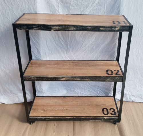 Organizador Estanteria Movil Industrial Living Cocina Baño