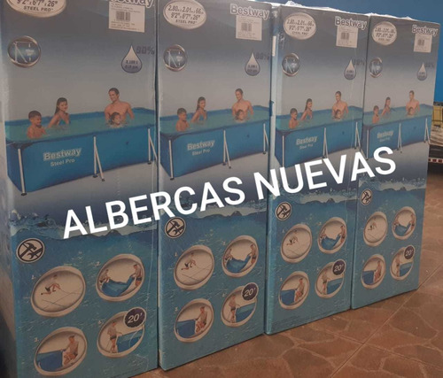 Muy Fácil De Armaralbercas Nuevas Bestway (Usado)