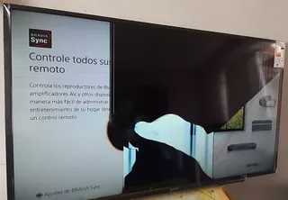 Smart Tv Sony Bravia 49 Pantalla Rota Para Repuestos W65d