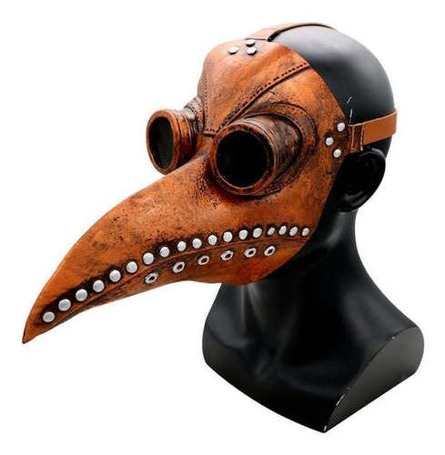 Plague Doctor Schnabel Pájaro Mascarilla De Látex Punk Cospl