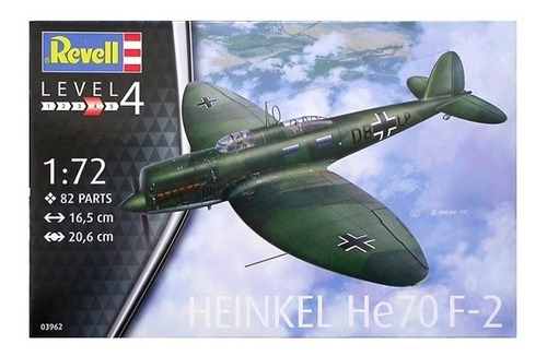 Revell Heinkel He 70 F-2 3962 1/72 Rdelhobby Mza
