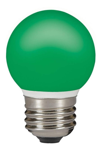 Lampara Gota Led E27 5 Watt Color Rojo/verde/amarillo/azul