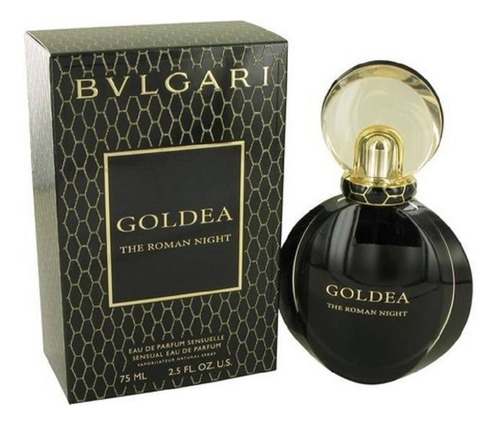 Imagen 2 de 7 de Perfume Dama Bvlgari Goldea The Roman Night 75ml
