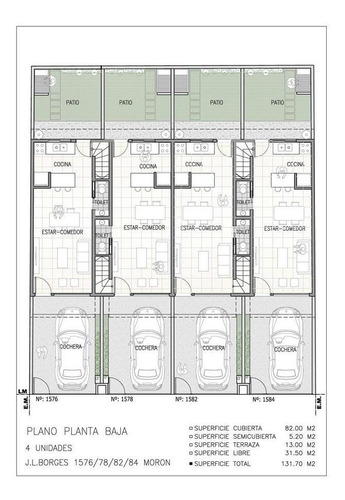 Imagen 19 de 31 de Triplex Borges 1576 - Moron Sur