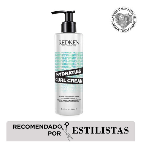 Redken Hydrating Curl Cream Protección De Hasta 230°c 200ml