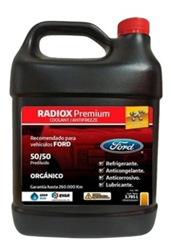 Refrigerante Galon Radiox Ford 50/50 Chacao