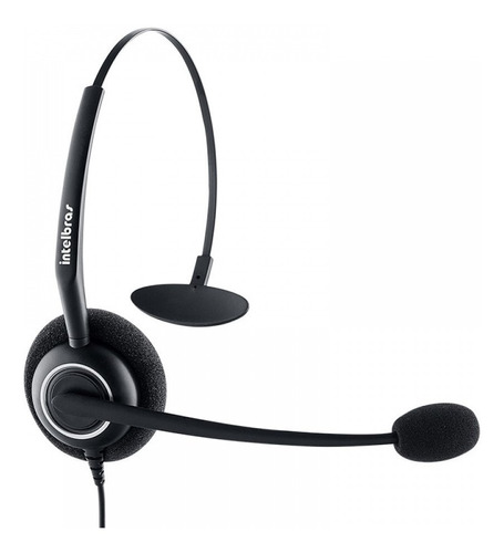 Fone Headset Intelbras Chs55 Ajustável Em Pvc