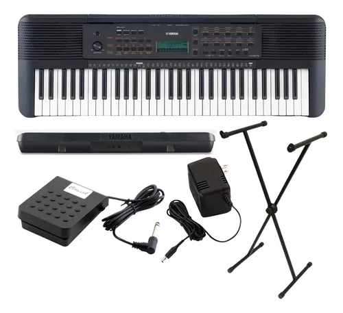 Kit Teclado Musical Yamaha Psr Series Estudante 61 Teclas