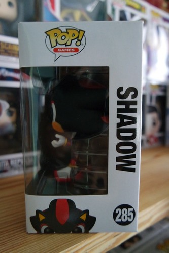 Funko Pop Shadow #285 Sonic The Hedgehog Videojuego Original Color Shadow The Hedgehog #285 / Sonic / Sega Game