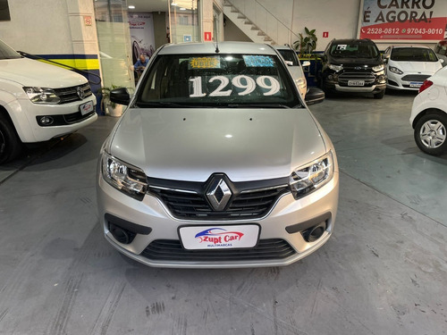 Imagem 3 de 15 de Carro Renault Logan Oportunidade De Financiamento