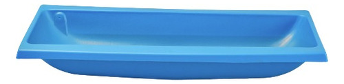Kit 6 Cocho/bebedouro Pecuária 70 L Resistente Na Cor Azul