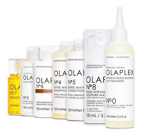 Olaplex Set Completo 0, 3, 4, 5, 6, 7 Y 8 + Regalo